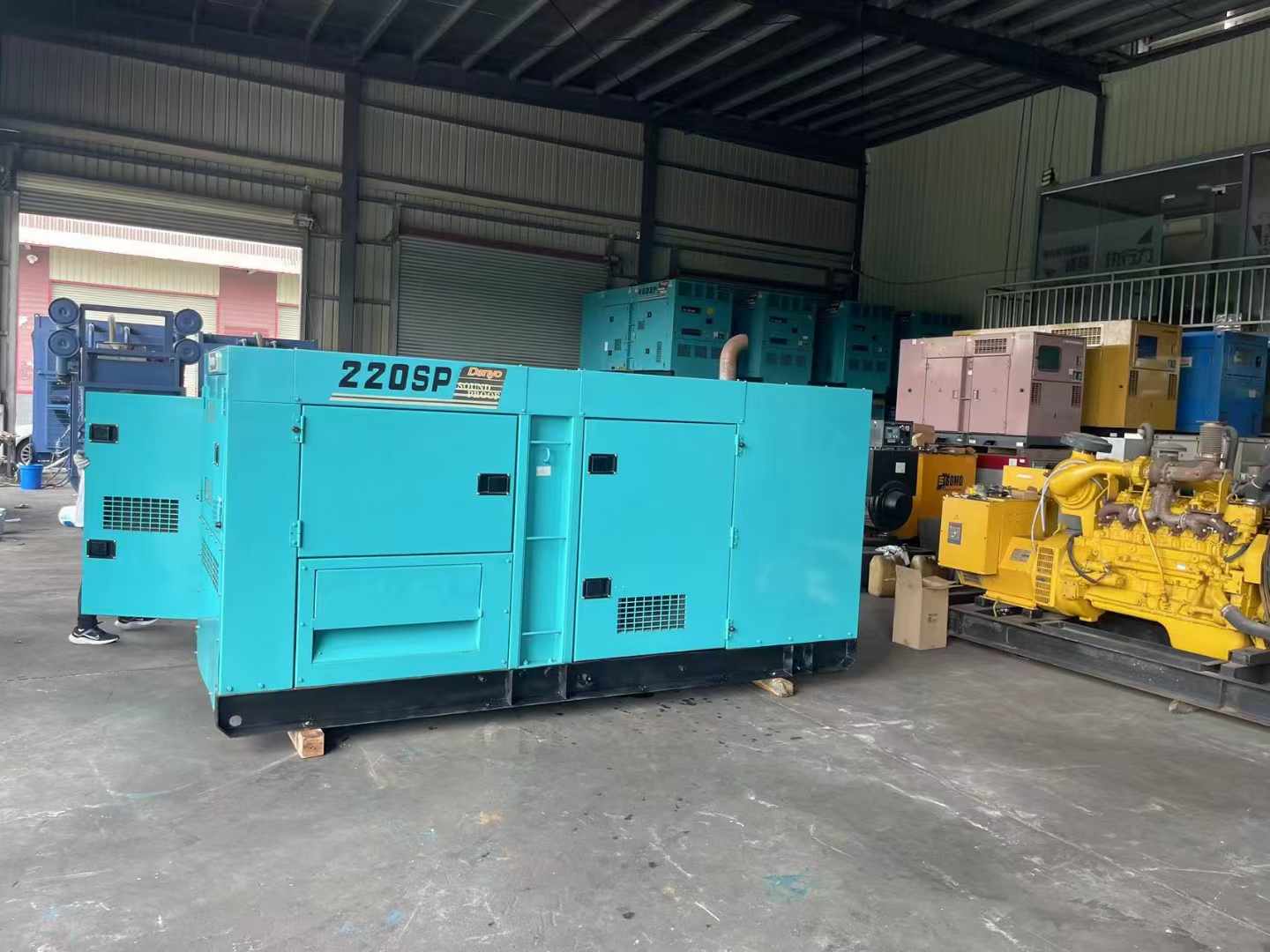 青浦600kW柴油发电机组带载能力？