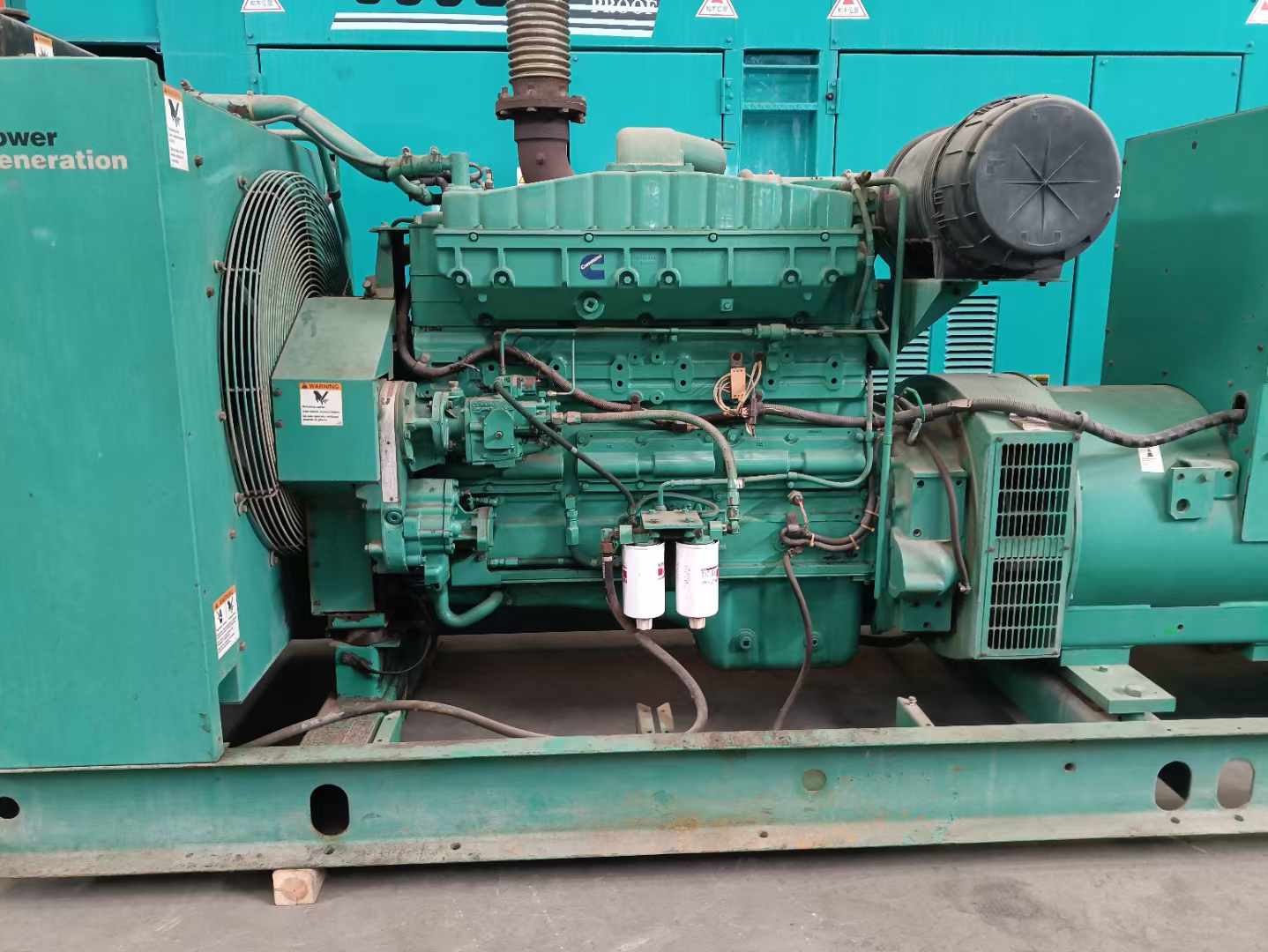 青浦过载会对 600kW 柴油发电机组造成哪些损害？