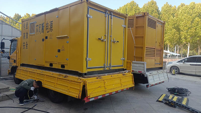 青浦柴油发电机组和UPS电源配合使用时的注意事项