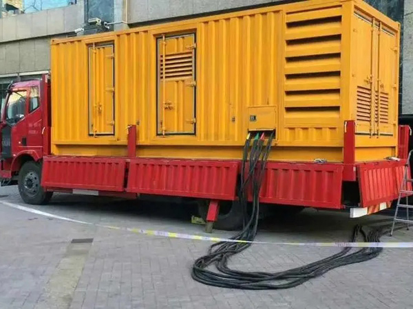 青浦发电机组干接点启动